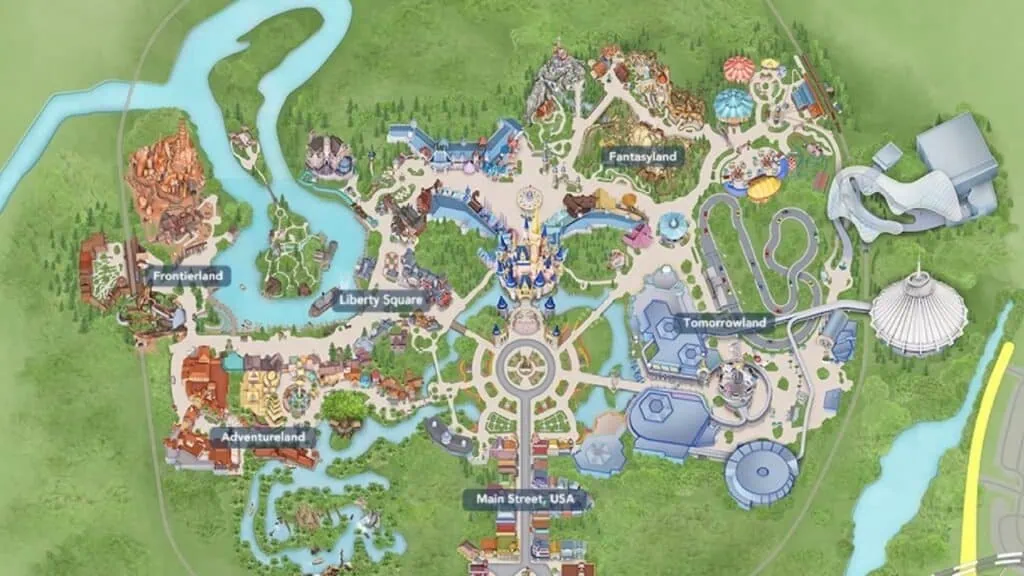 6 Key Features to use in My Disney Experience App 4 maps