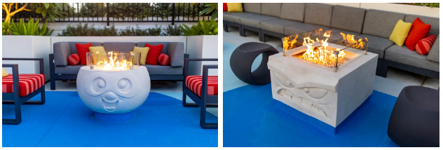 Guide to Pixar Place Hotel at Disneyland Resort 7 firepits