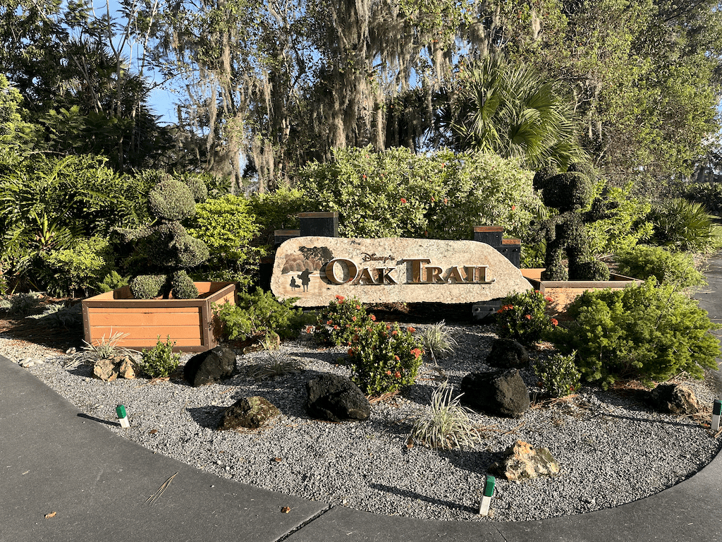 Did You Know Disney's Oak Trail Golf Course Contains a Monarch Butterfly Habitat? 2 oak trail sign