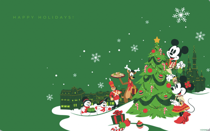 New Disney Holiday Wallpapers Will Put You In A Festive Mood! 4 Disney Holiday Wallpapers