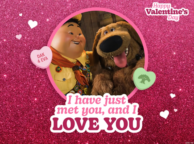 6 Delightfully Charming Disney Valentine's Wallpapers 2 up