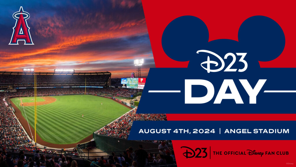 Guide to 2024 D23: The Ultimate Disney Fan Event 5 D23 Day at Angel Stadium Key Art