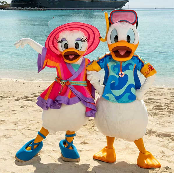 New Character Looks Coming to Castaway Cay 2 donald