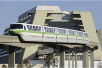 monorail at contemporary disney world