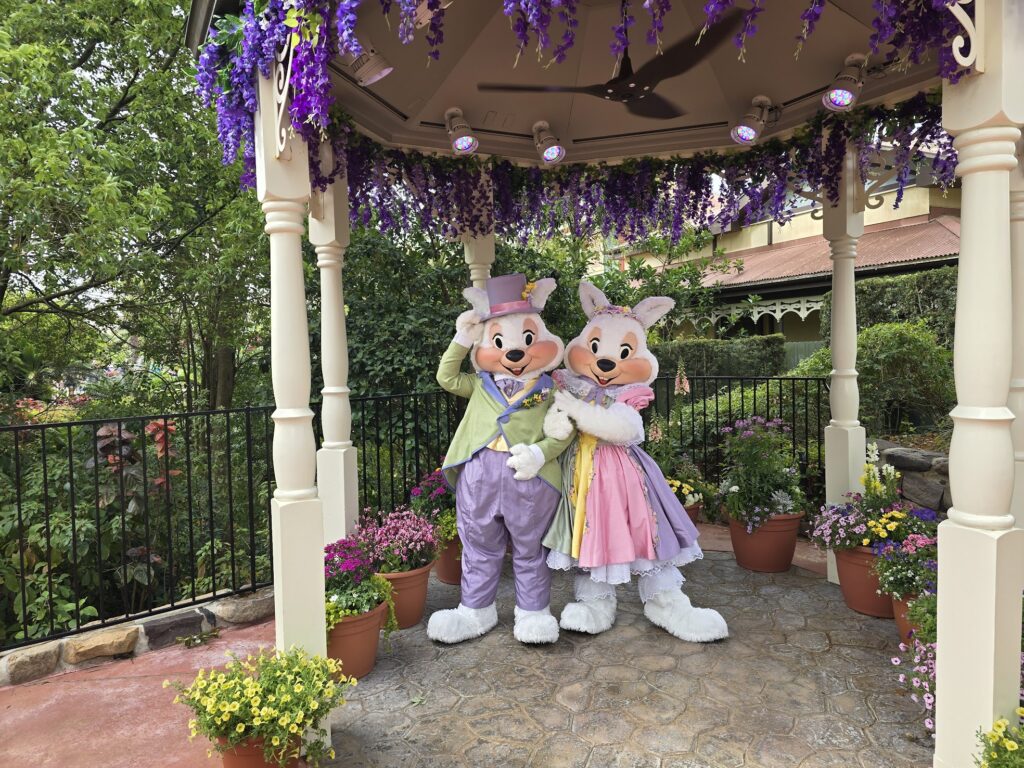 Celebrate Easter in Style at Walt Disney World 1 mr and mrs bunny magic kingdom 1 walt disney world