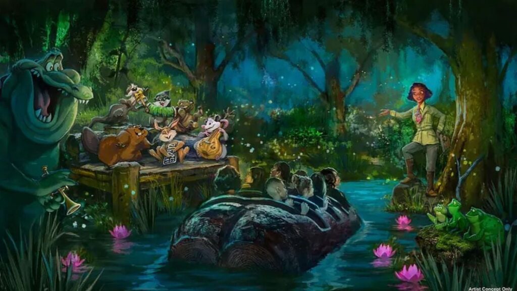 New Details Revealed for Tiana's Bayou Adventure 1 bayou adventure