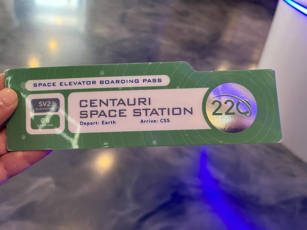 Blast off into Outer Space at The Space 220 Restaurant in Epcot 1 space2205