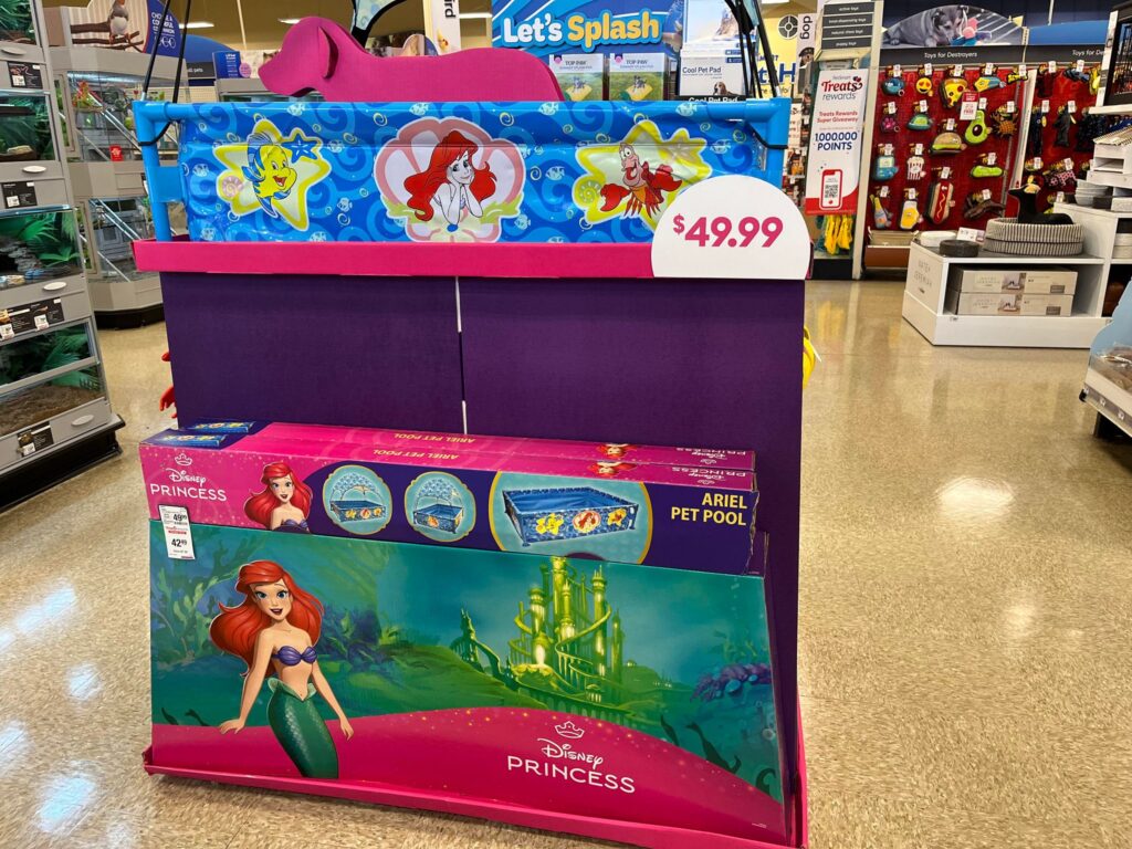 Make a Splash with Disney’s The Little Mermaid Pet Collection at PetSmart! 1 poolpup12 1