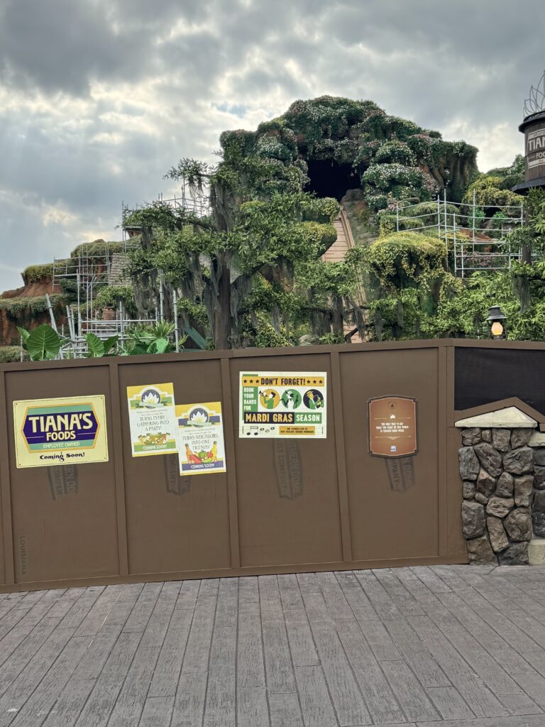 Tiana's Bayou Adventure Construction Update for May 2024 1 tiana bayou adventure update 6 1