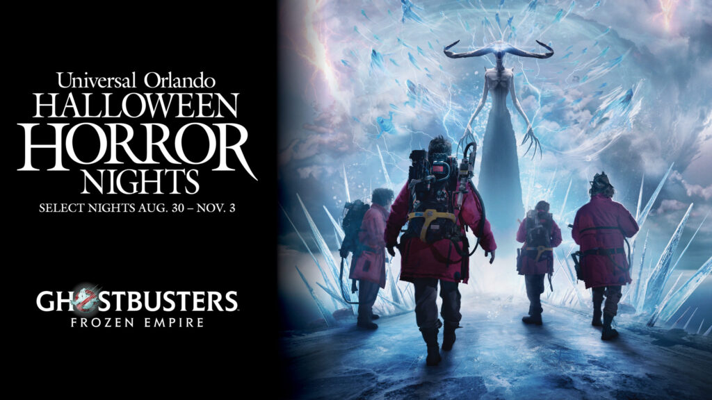 Comparing Mickey's Not-So-Scary Halloween Party and Universal Orlando Halloween Horror Nights: Which Halloween Event Is Right for You? 4 Halloween Horror Nights ghostbusters frozen empire