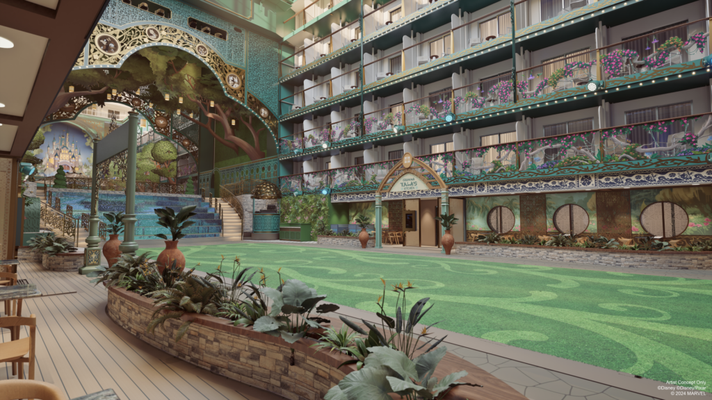 Take a Virtual Stroll Through The Beautiful Disney Imagination Garden, Coming to the Disney Adventure! 2 garden2