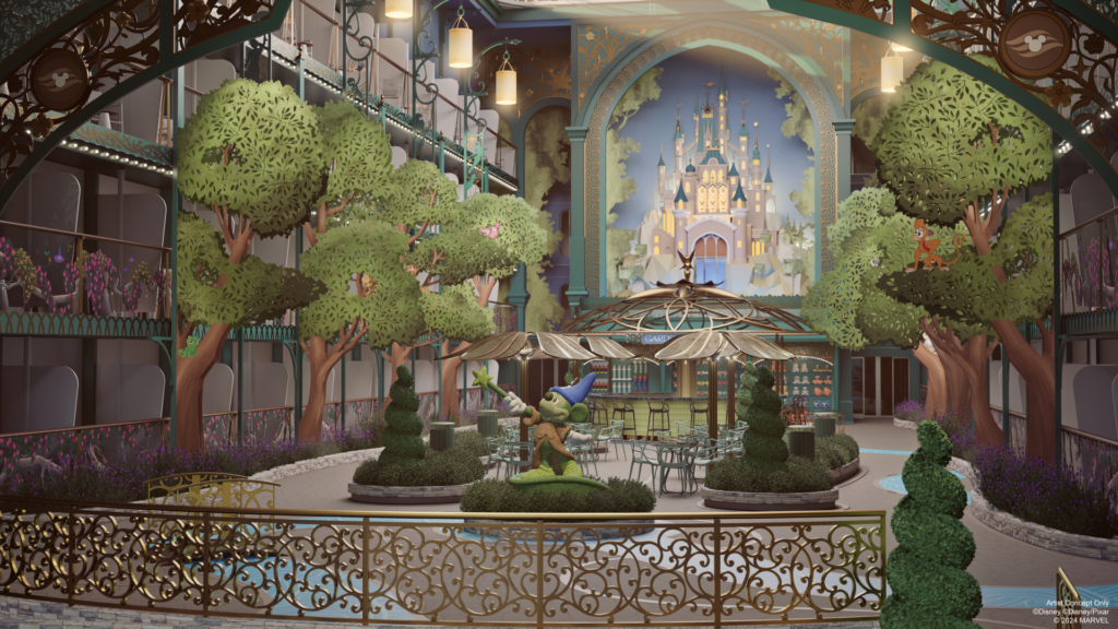 Take a Virtual Stroll Through The Beautiful Disney Imagination Garden, Coming to the Disney Adventure! 3 garden3