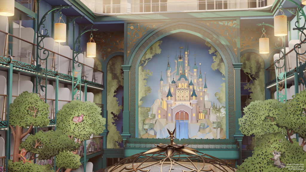 Take a Virtual Stroll Through The Beautiful Disney Imagination Garden, Coming to the Disney Adventure! 4 garden4