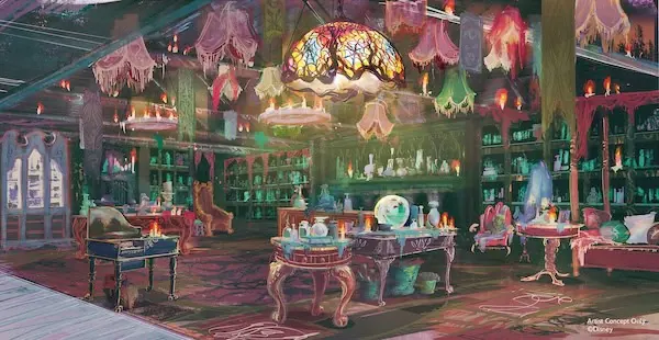 Boo-tiful Changes at the Haunted Mansion in Disneyland 11 somewhere beyond