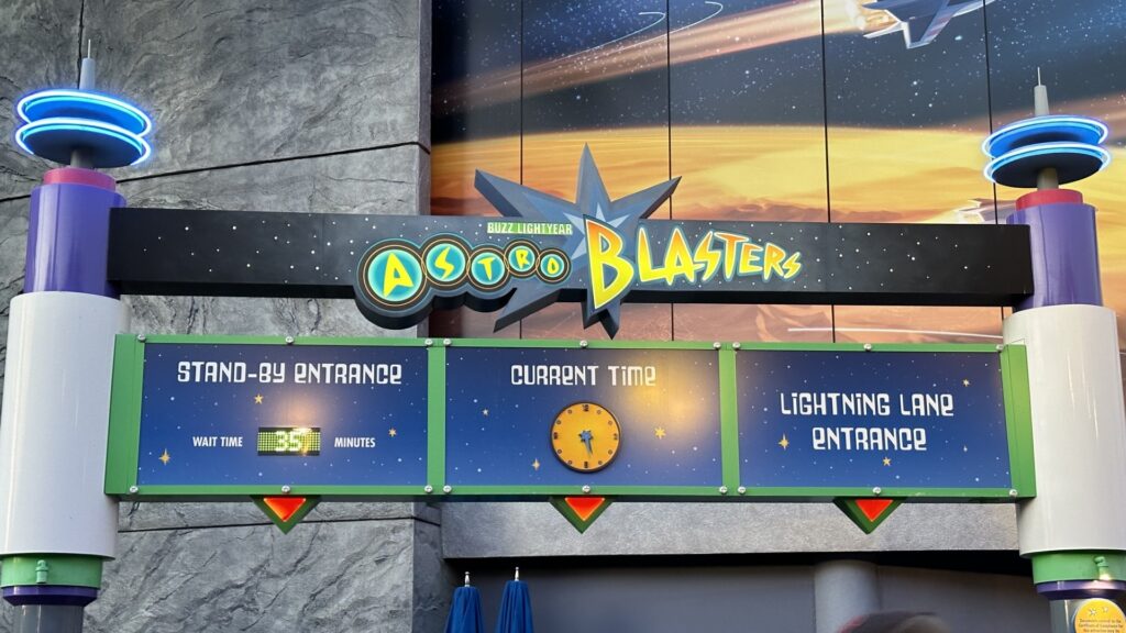 Buzz Lightyear Astro Blasters Turns 20 at Disneyland 1 astro blasters