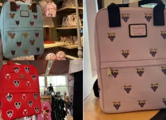Disney Canvas Loungefly Backpacks