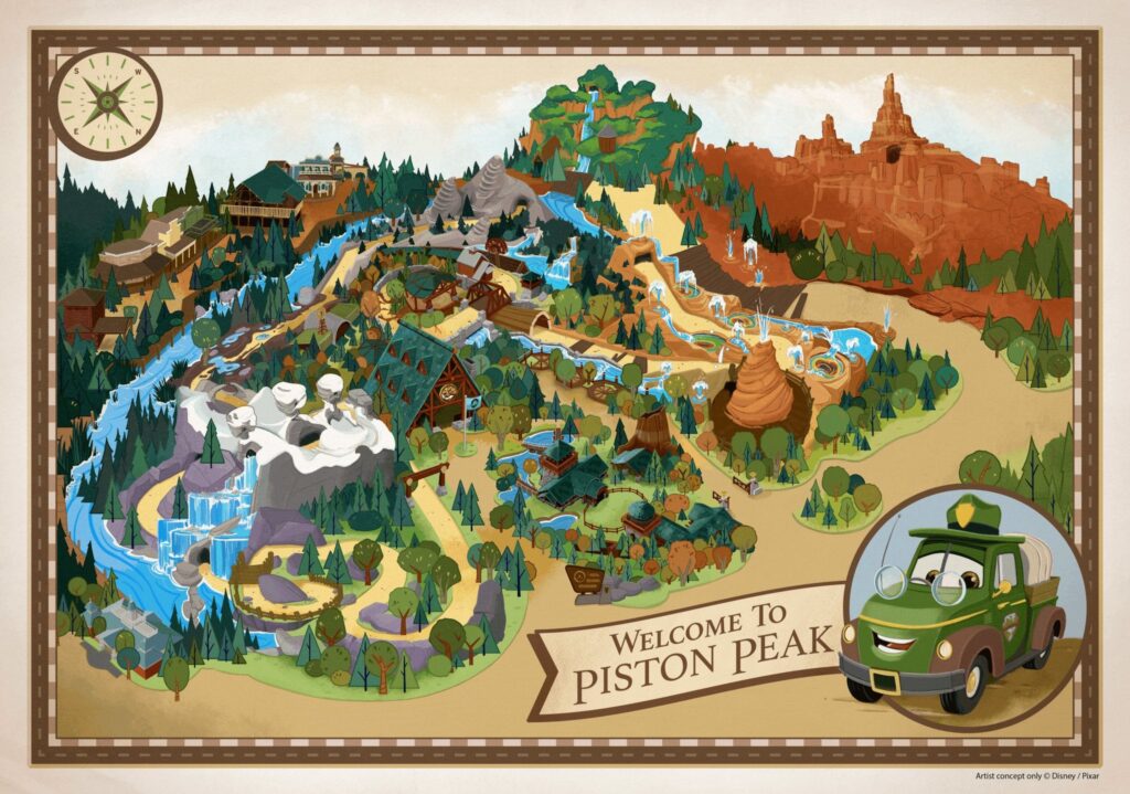 Disney Reveals New Details for Cars-Themed Expansion in Magic Kingdom 1 Cars