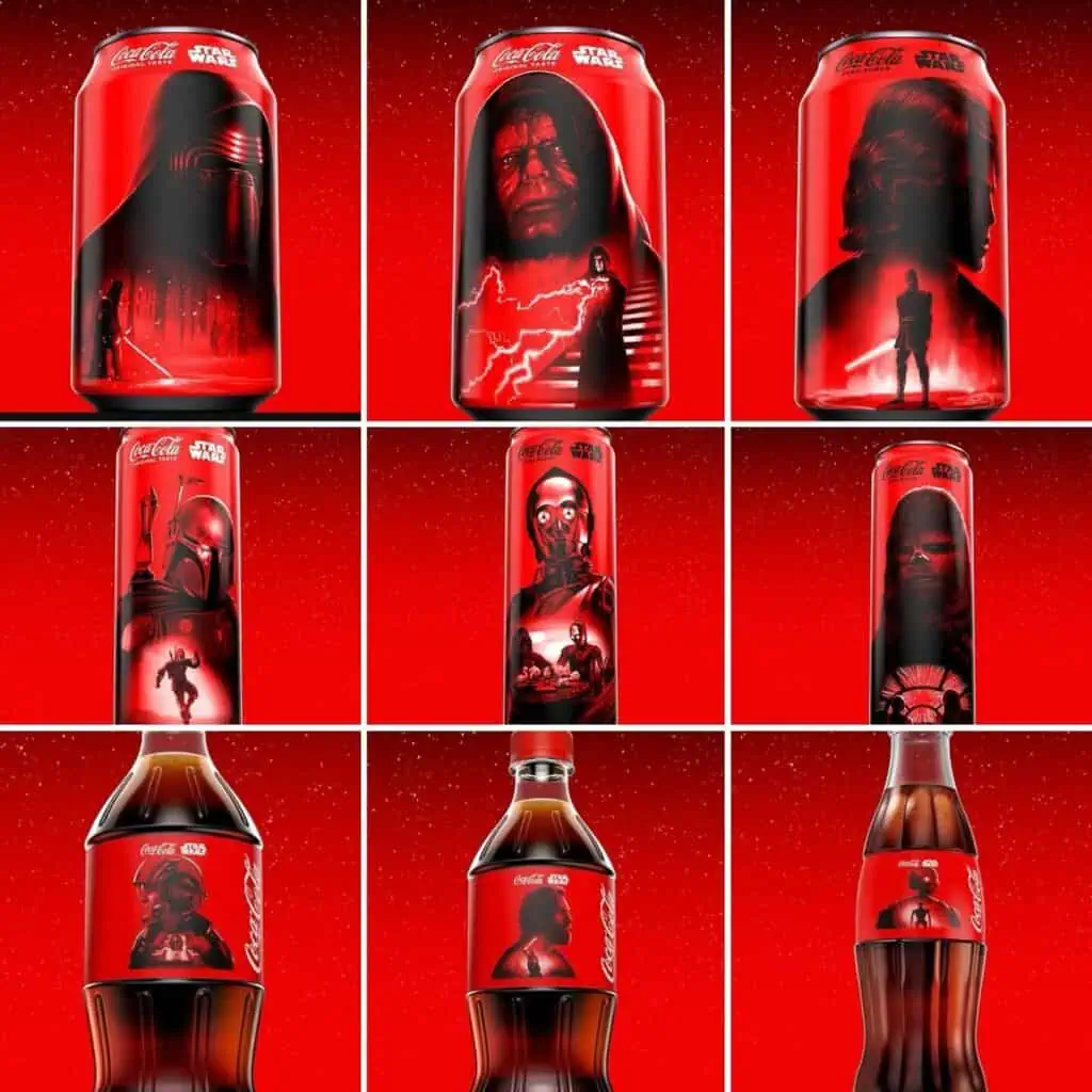 Star Wars and Coca-cola Join Forces For NEW Limited-Edition Collection 2 Star Wars and Coca-cola Join Forces For NEW Limited-Edition Collection 2