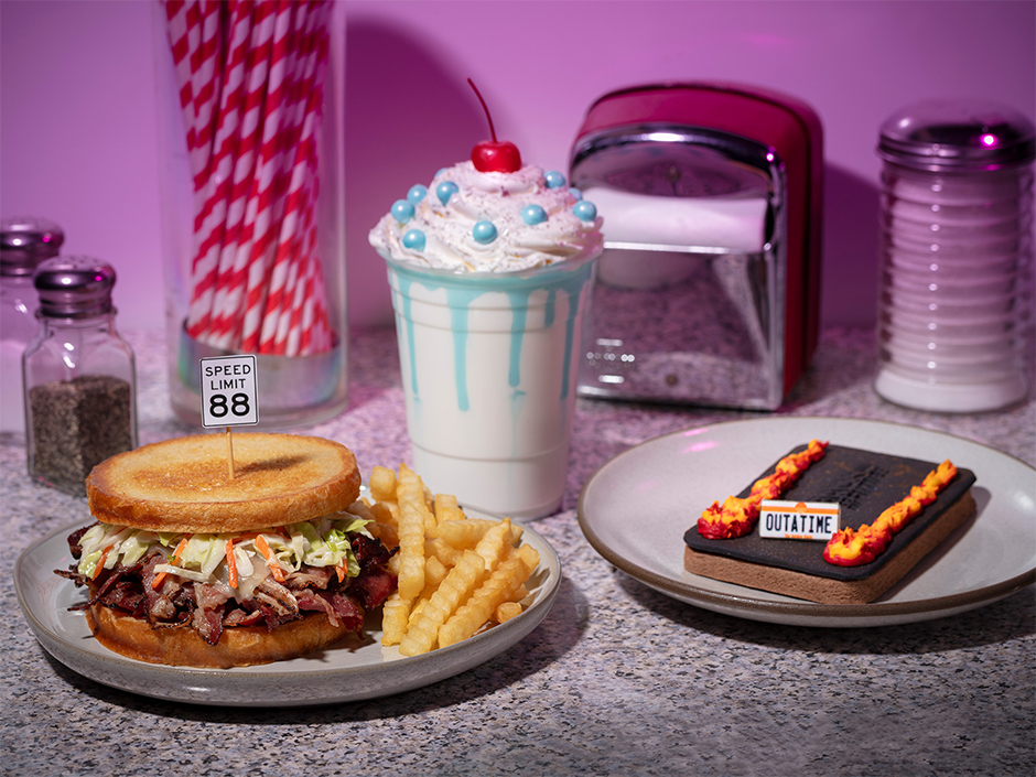 Universal Orlando Celebrates 40 Years of Back to the Future With Limited-Time Eats, Merch & Photo Ops 4 Universal Orlando Celebrates 40 Years of Back to the Future With Limited-Time Eats, Merch & Photo Ops 3