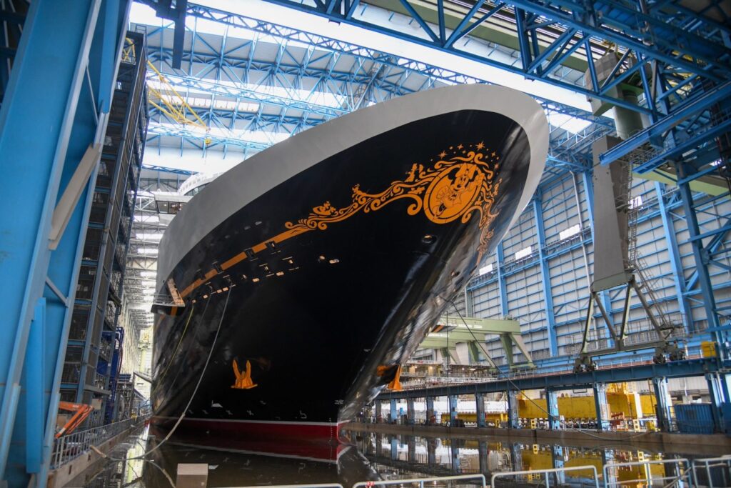 First Look: Disney Destiny Floats Out of the Shipyard 7 First Look: Disney Destiny Floats Out of the Shipyard 6