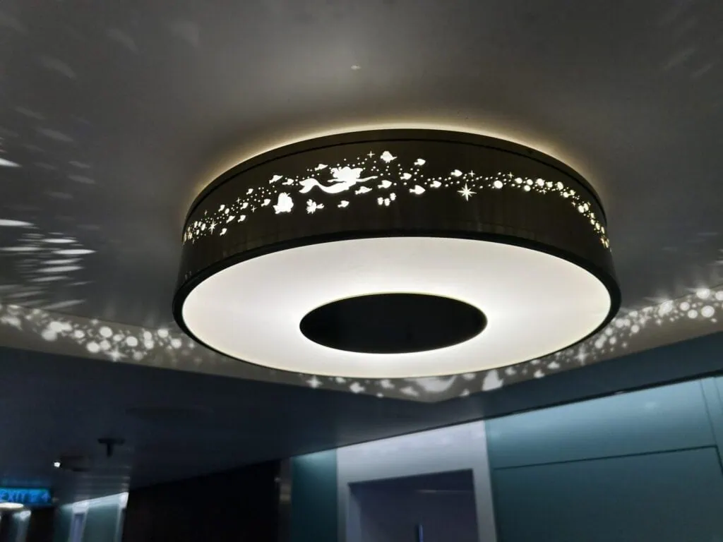 Disney Wish: Exploring the Themed Stateroom Hallways 12
