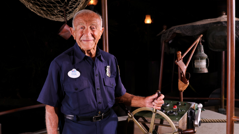 Disneyland Celebrates Hank the Longest Serving Disney Cast Member 2 Disneyland Celebrates Hank the Longest Serving Disney Cast Member 1