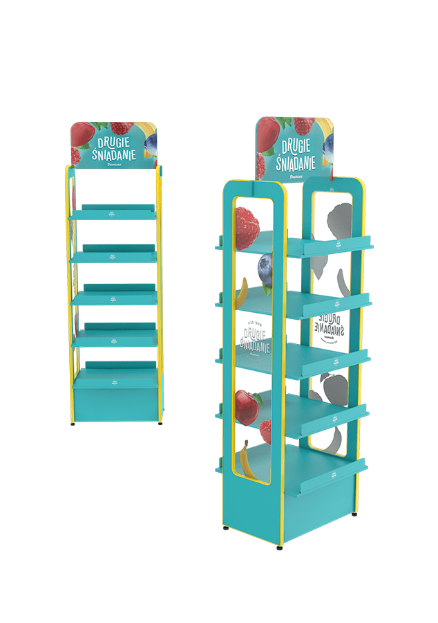 standy kartonowo drewniane Dawtona Display