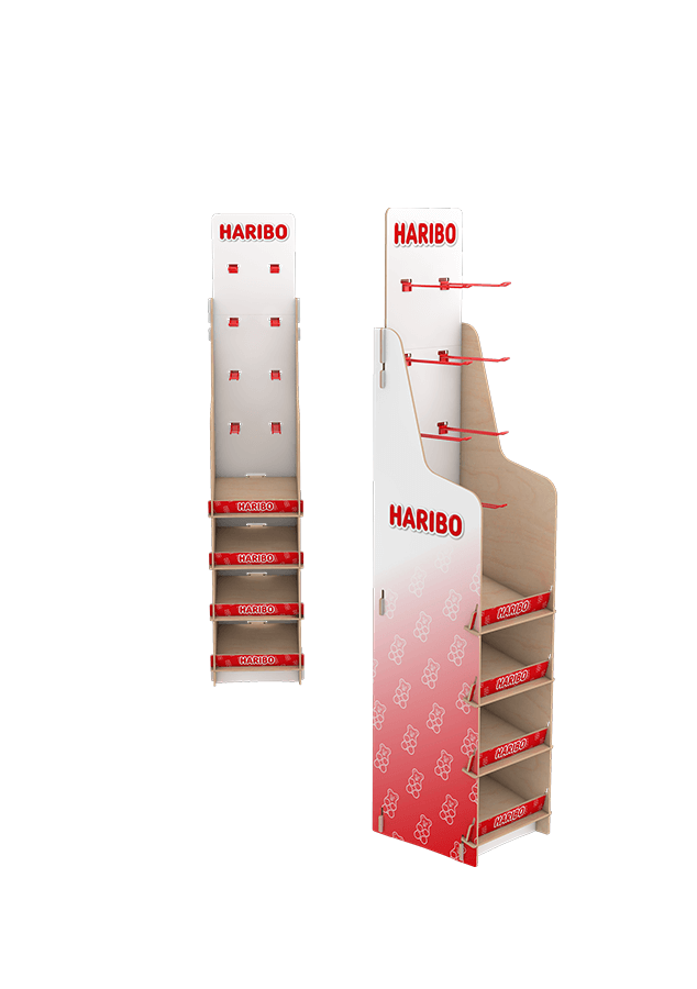 Stand reklamowy Haribo Display
