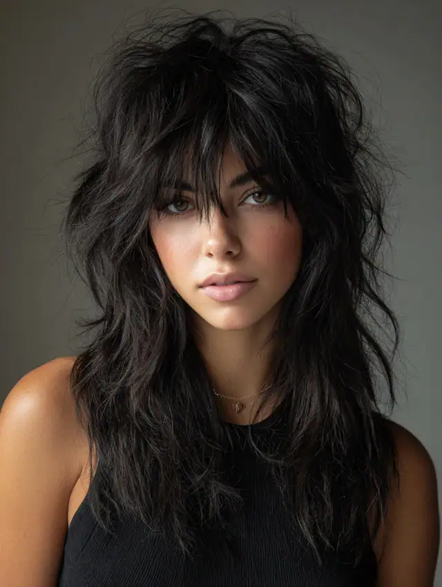 22 Stylish Black Wolf Hairstyles Perfect for Bold, Modern Women