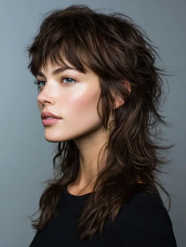 18 Stylish Mullet Wolf Hairstyles Perfect for Bold, Modern Women