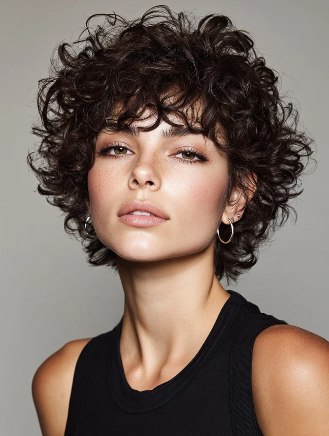 25 Stylish Curly Shag Haircuts Perfect for Bouncy, Lively Curls