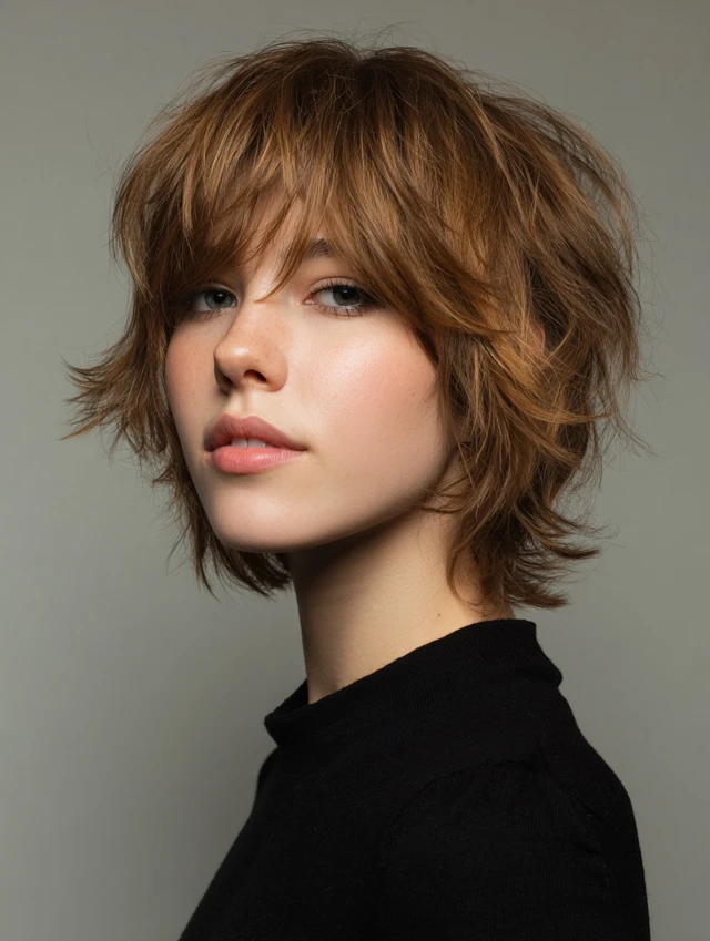 19 Flattering Short Shaggy Hair Ideas Full of Volume and Edge