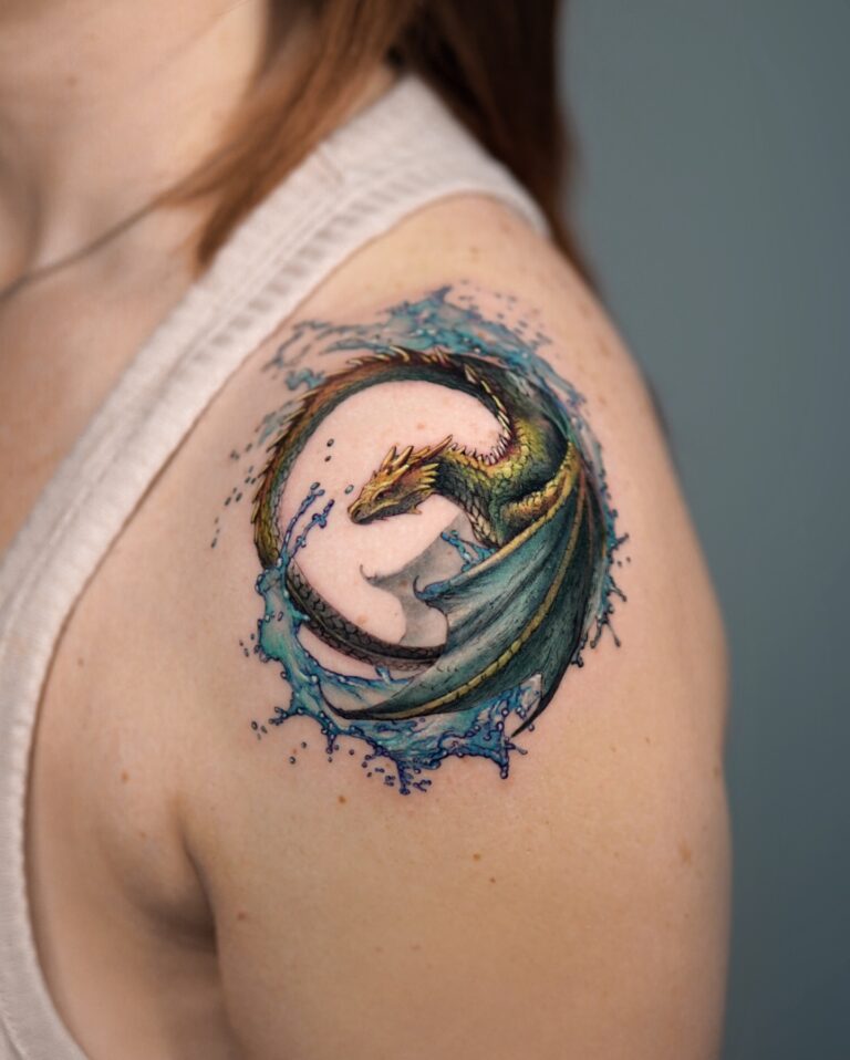 20 Dragon Tattoo Ideas That Symbolize Power Strength and Wisdom