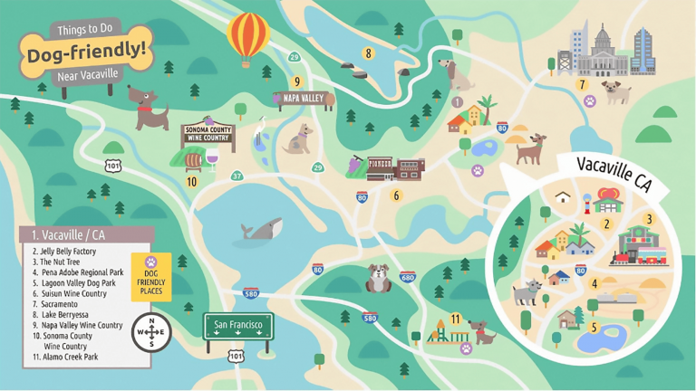 Wine country within easy reach