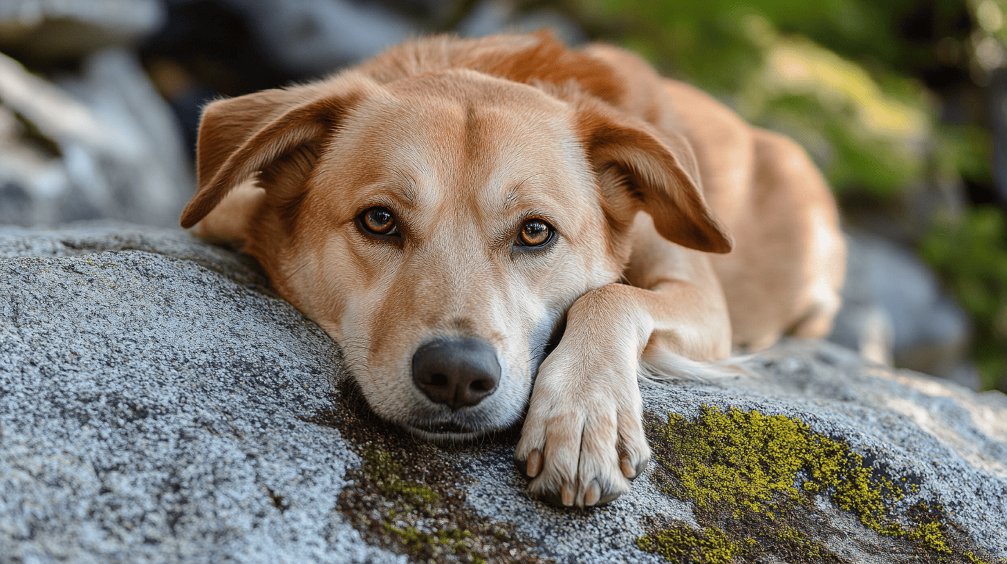 A vibrant dog park bathed in sunlight features abundant greenery with mature trees, offering ample shade for leisurely outdoor activities. In the distance is a well-equipped playground that presents an additional activity area. An inviting picnic table spreads out nearby, ideal for enjoying meals al fresco or taking relaxing breaks from play. A neatly-placed trash bin aids in maintaining the park's cleanliness for everyone's enjoyment. Dominating the scene is a generously wide dirt path gracefully curving through the expanse of grass, promising exploratory walks and lively fetch games.