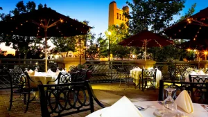 Embassy Suites Sacramento Riverfront patio