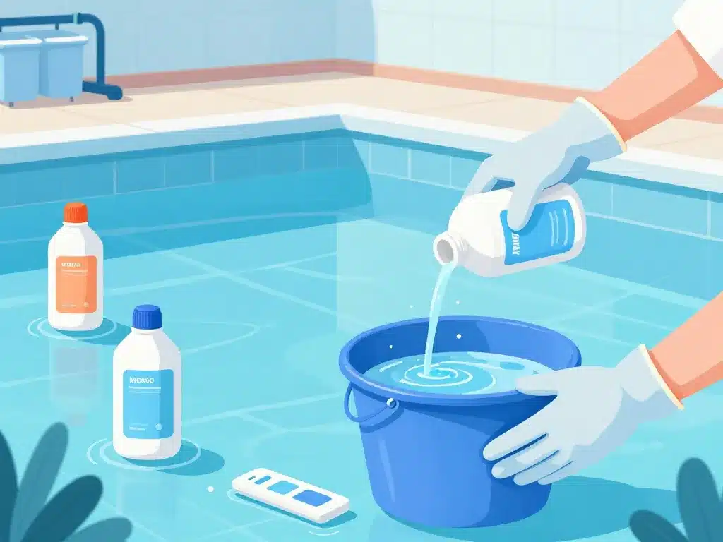 Peut on mettre ph moins et chlore en même temps manipulation sécurisée produits piscine