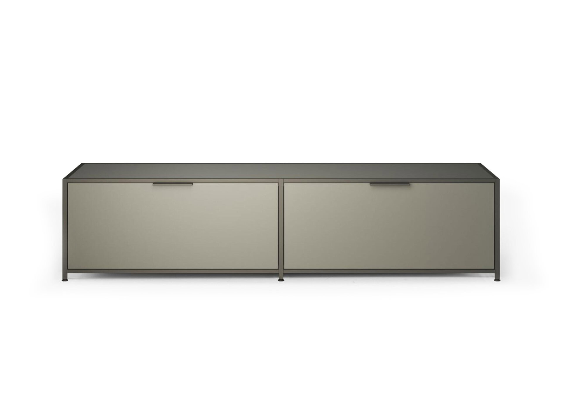 Ligne Roset: Dita TV Cabinet - 214.5cm Argile Lacquer