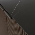 Dark Walnut / Marquinia Ceramic Stoneare Top