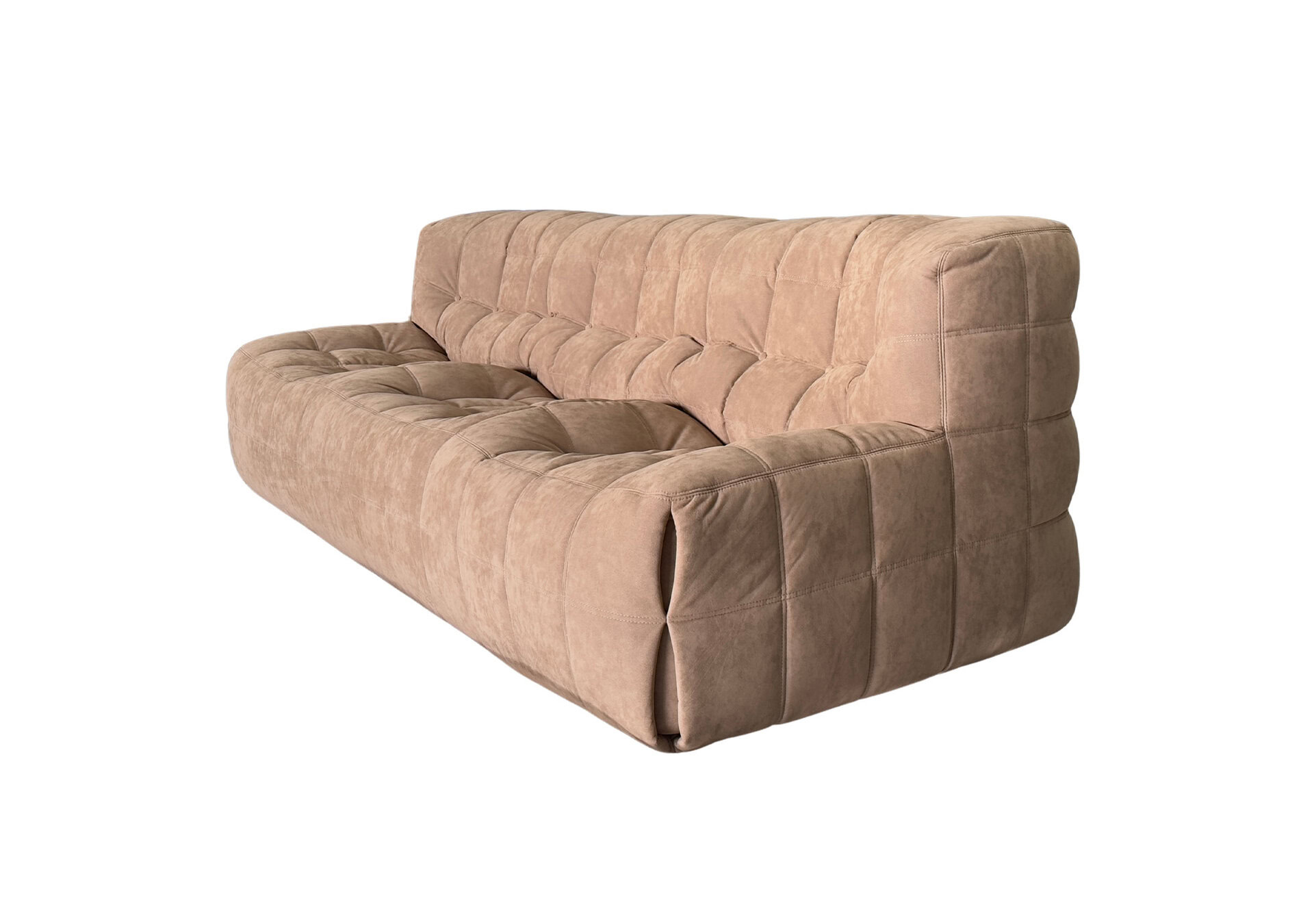 Ligne Roset: Kashima Settee - Large in Alcantara Taupe