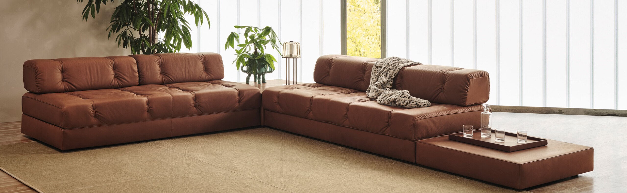 Wittmann Atrium Modular Sofa Setting RANGE DOMO