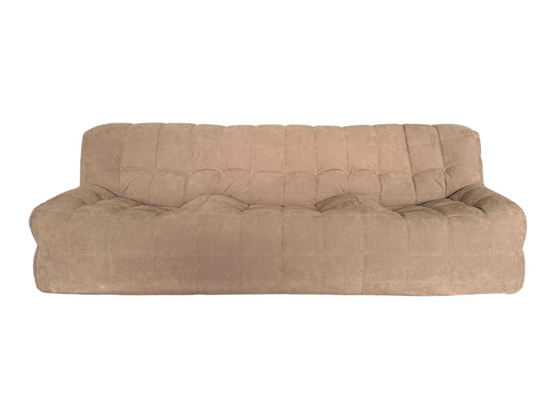 Ligne Roset: Kashima Settee - Large in Alcantara Taupe