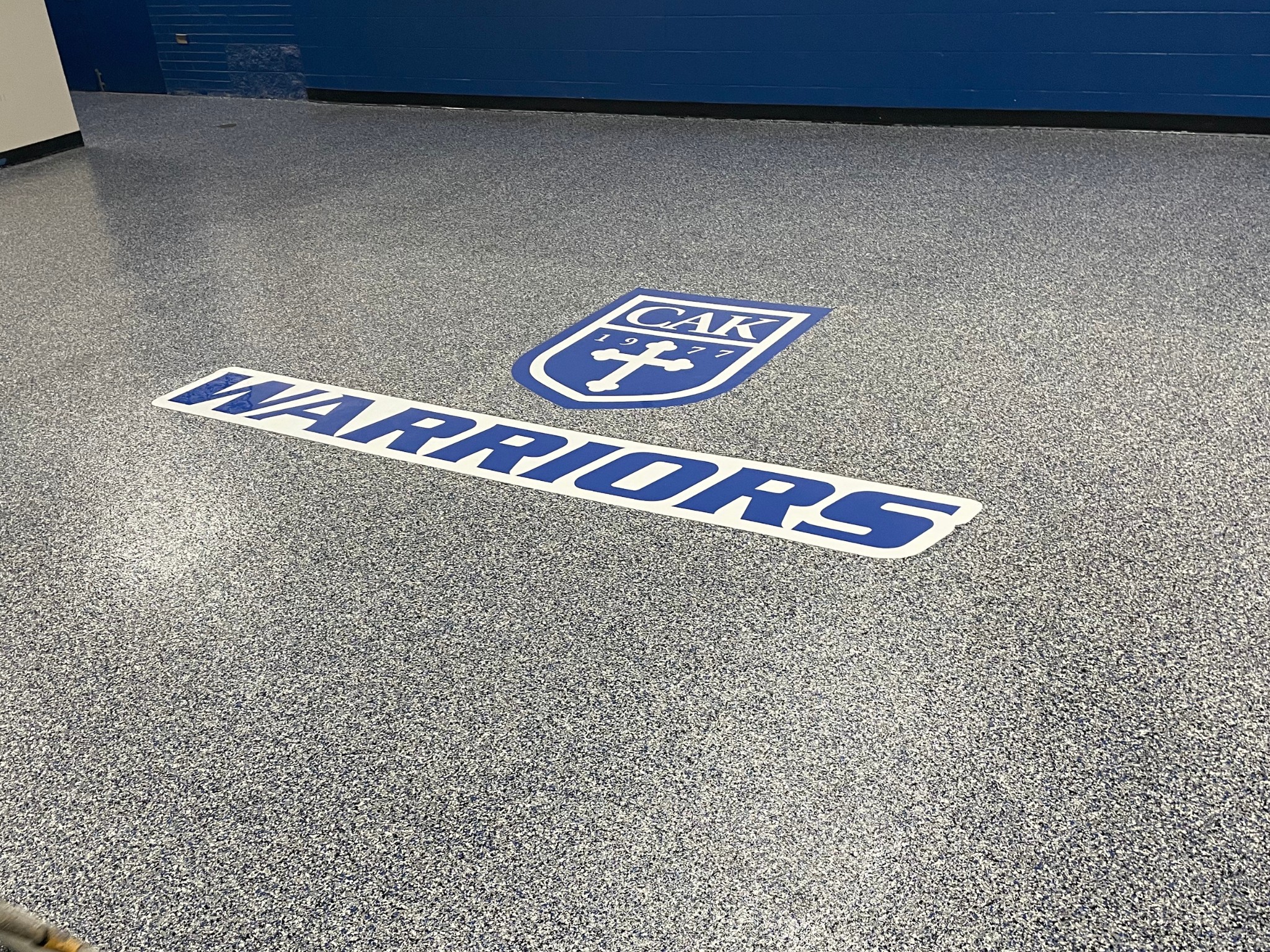 Chip flake concrete cloor coating