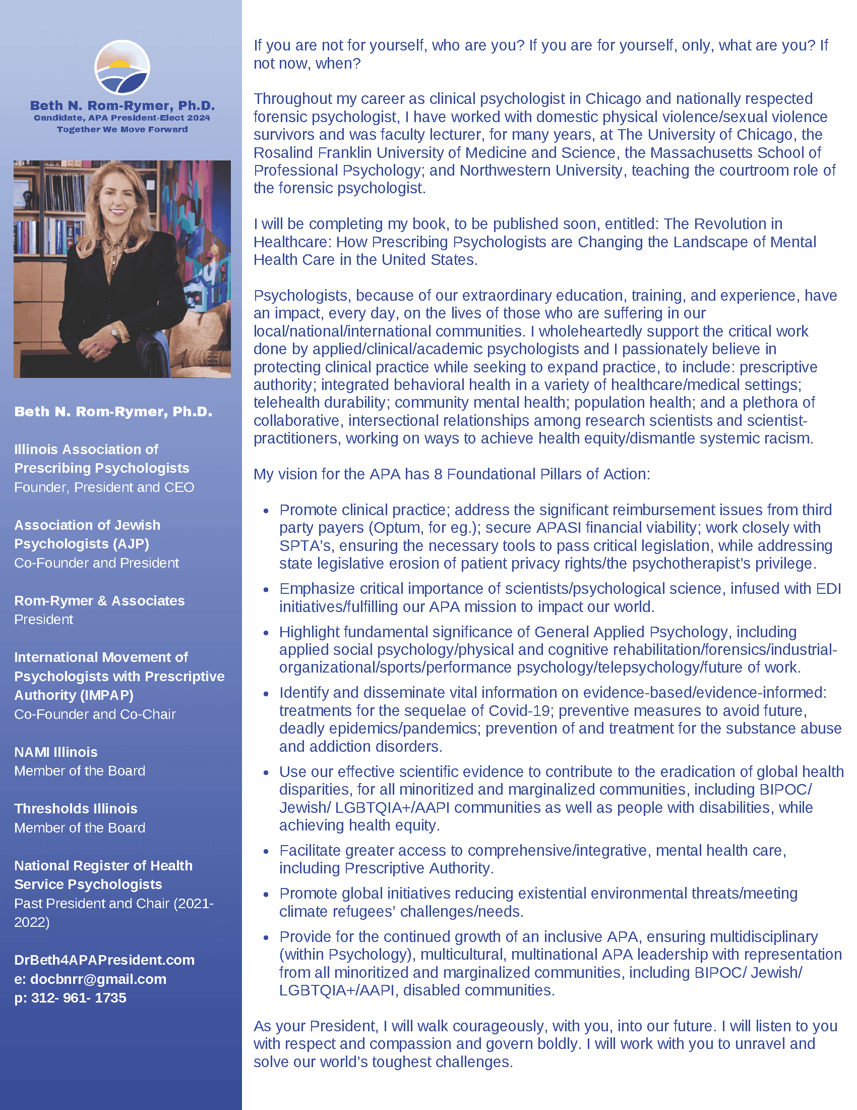 Beth Rom Rymer APA Vision Statement 9 12 2024 2024