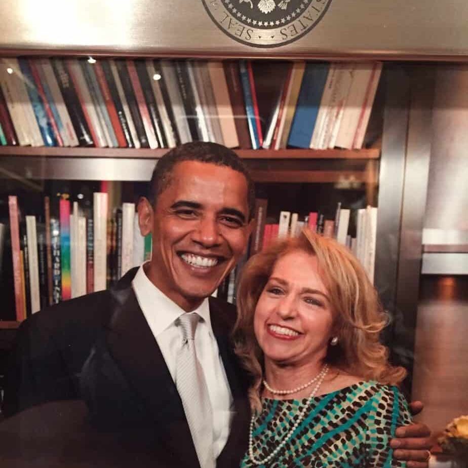 Beth with Obama 2 1