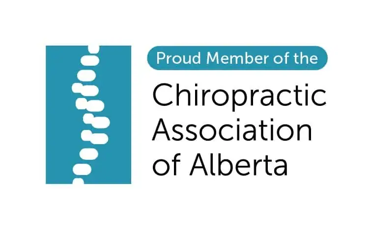 Chiropractic Association of Alberta logo for professional healthcare links.