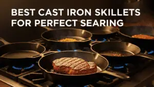 Best Cast Iron Skillets for Perfect Searing Best Cast Iron Skillets for Perfect Searing