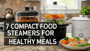 7 Compact Food Steamers for Healthy Meals 7 Compact Food Steamers for Healthy Meals