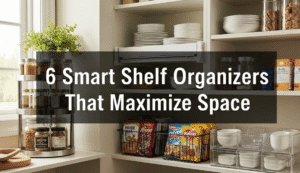 6 Smart Shelf Organizers That Maximize Space 6 Smart Shelf Organizers That Maximize Space