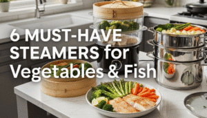 6 Must-Have Steamers for Vegetables & Fish 6 Must-Have Steamers for Vegetables & Fish